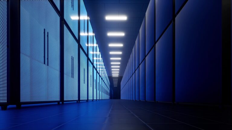 Artificial intelligence Data center Technology vr Global communication network concept digital Data